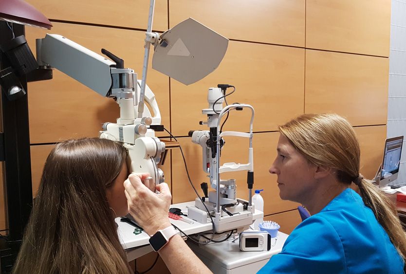 vista al oftalmologo en madrid